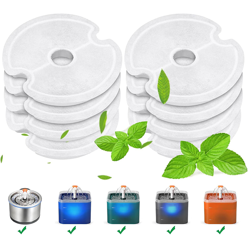 Pet Fountain Filter Replacement - Replacement Filters for Cat Water Fountain