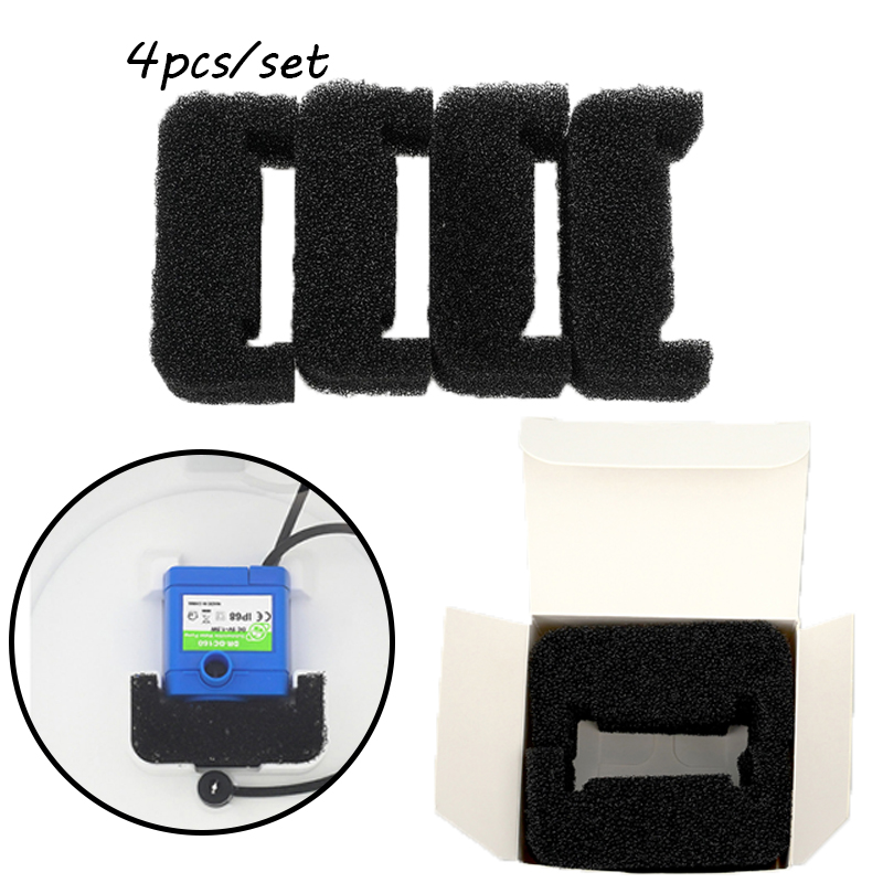 Pet Fountain Filter Replacement - 1/4Pc Sponge Filter for Cat Water