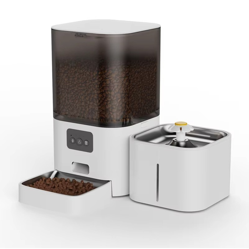 Automatic Cat Feeder 6L Timed - WiFi APP Controlled Smart Pet Feeder