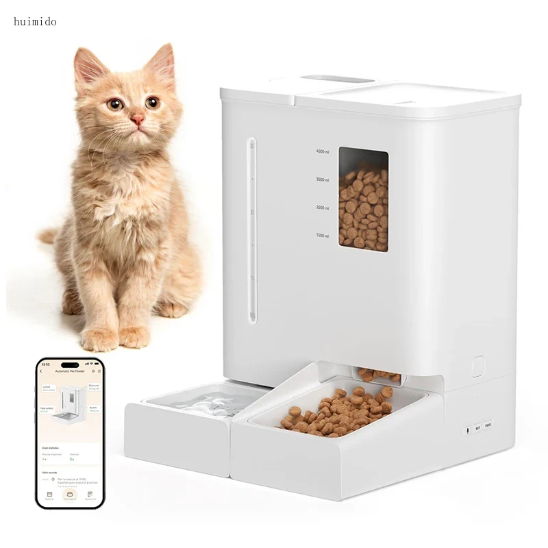 Smart Pet Water Fountain Wifi - 2 in 1 Smart Cat Automatic