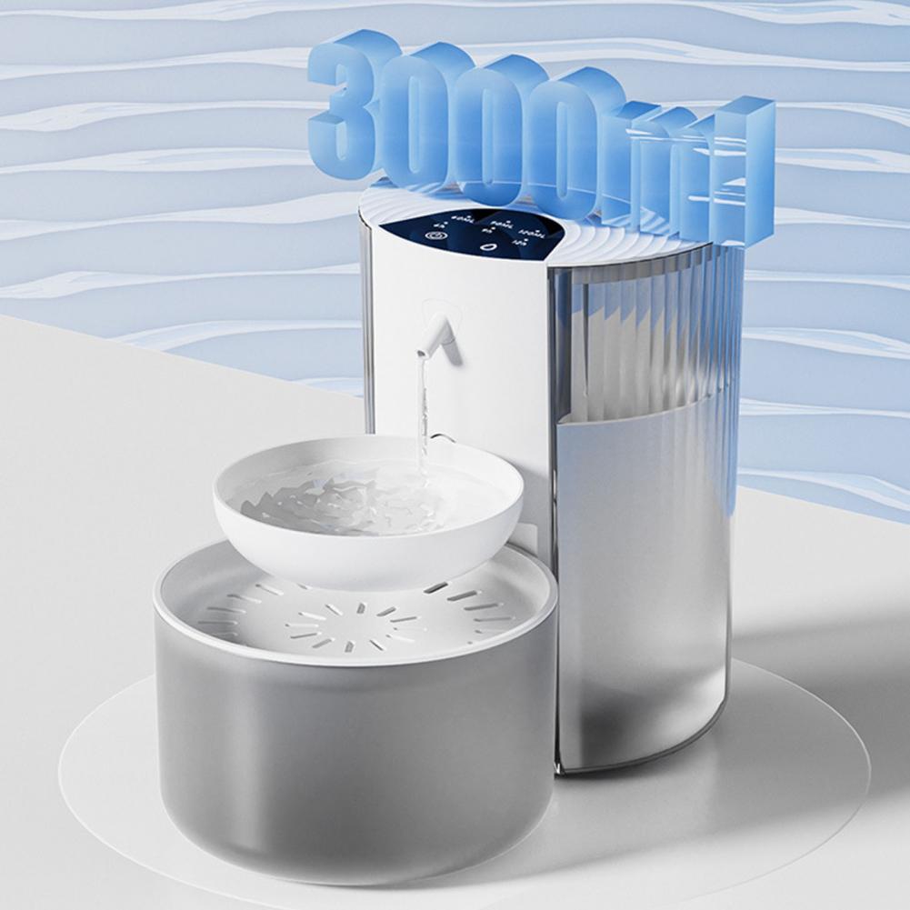 Automatic Cat Water Dispenser 3L - Capacity Pet Water Fountain Automatic Pet
