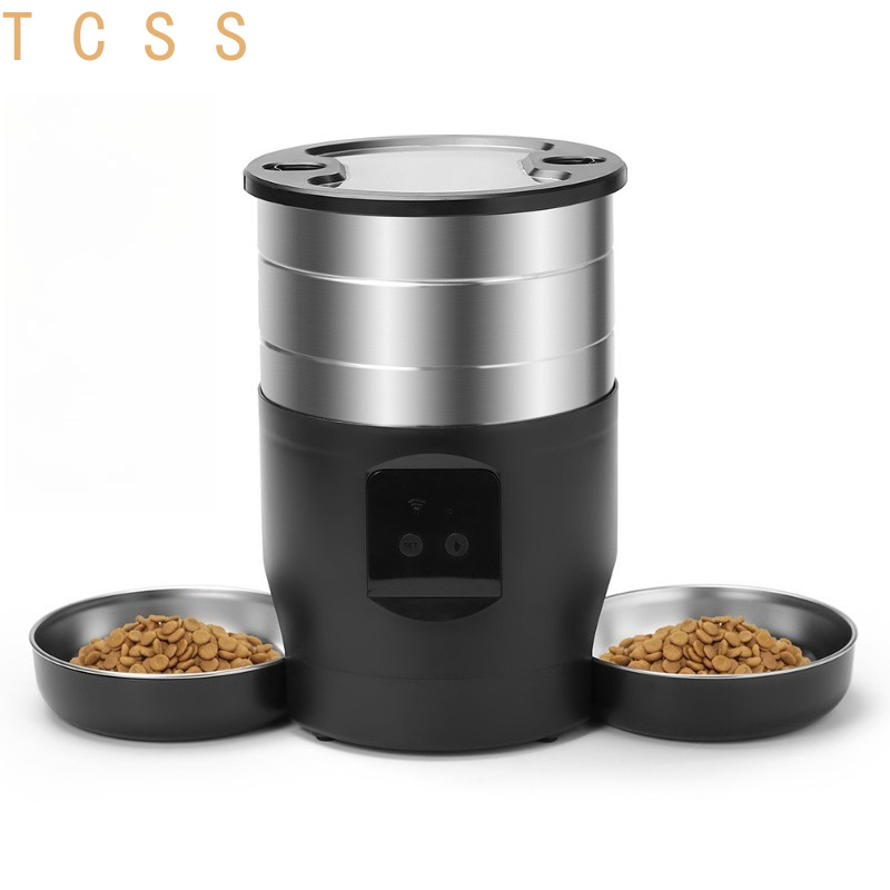Pet Feeder App Control Portion - 4.5L WiFi Smart Pet Feeder Automatic