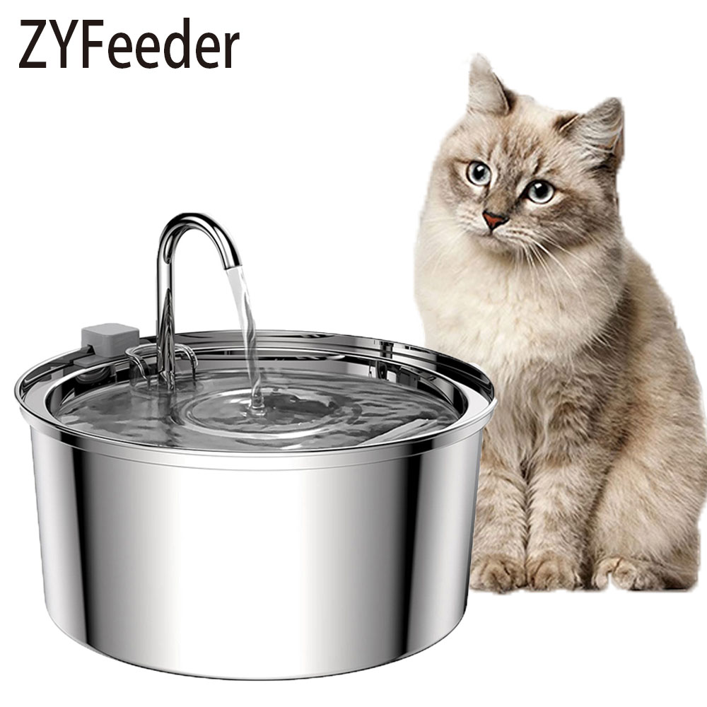 Stainless Steel Pet Water Feed - огляд і ціна Smart Pet Water Fountain Wifi