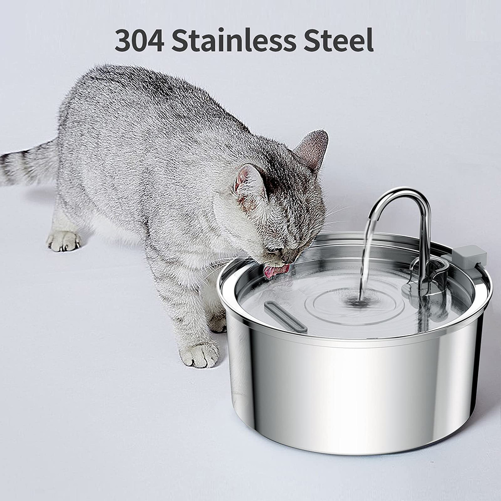 Stainless Steel Pet Water Feed - огляд і ціна Smart Pet Water Fountain Wifi
