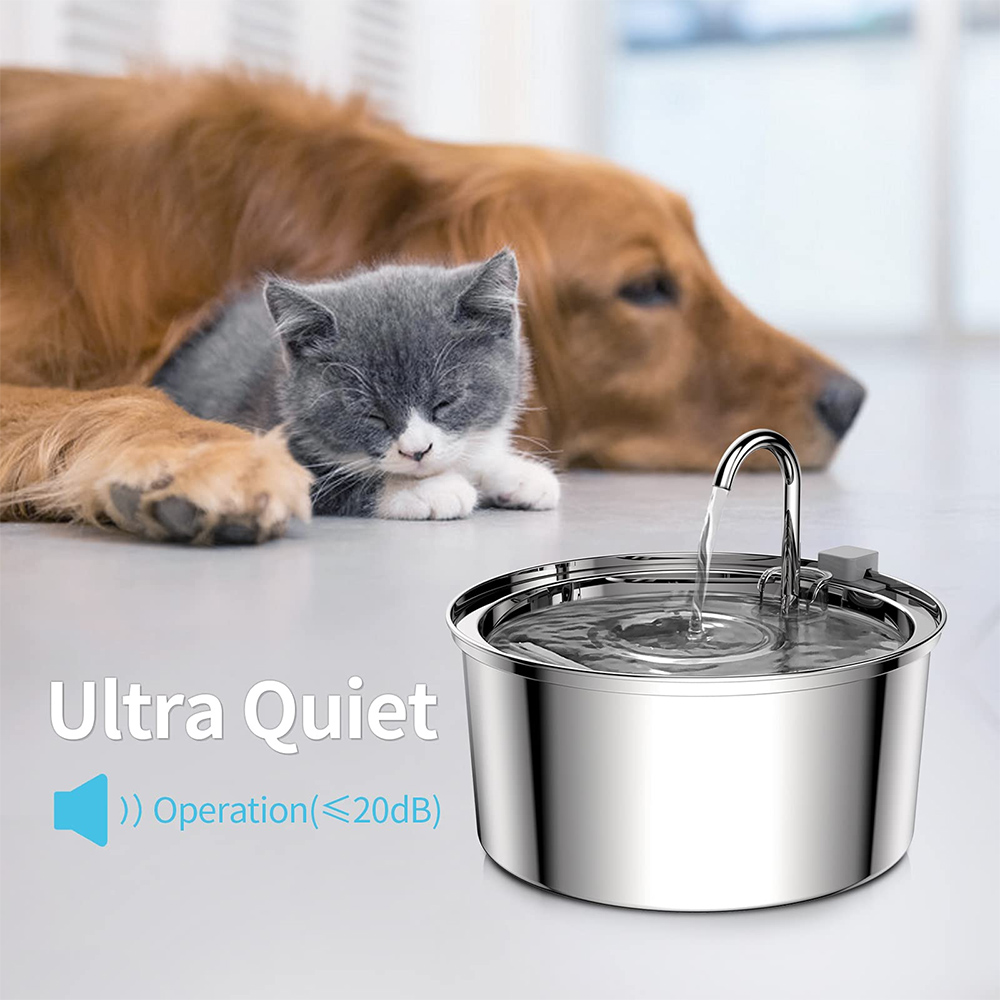 Stainless Steel Pet Water Feed - огляд і ціна Smart Pet Water Fountain Wifi