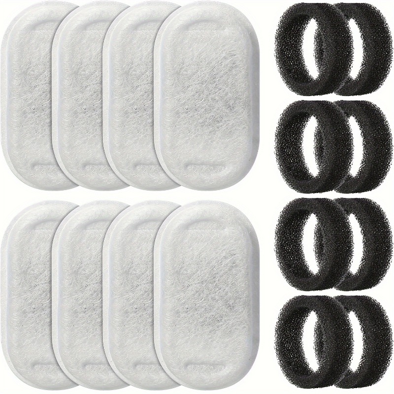 KEMORELA 16pcs Cat Water Fount - огляд і ціна Pet Fountain Filter Replacement