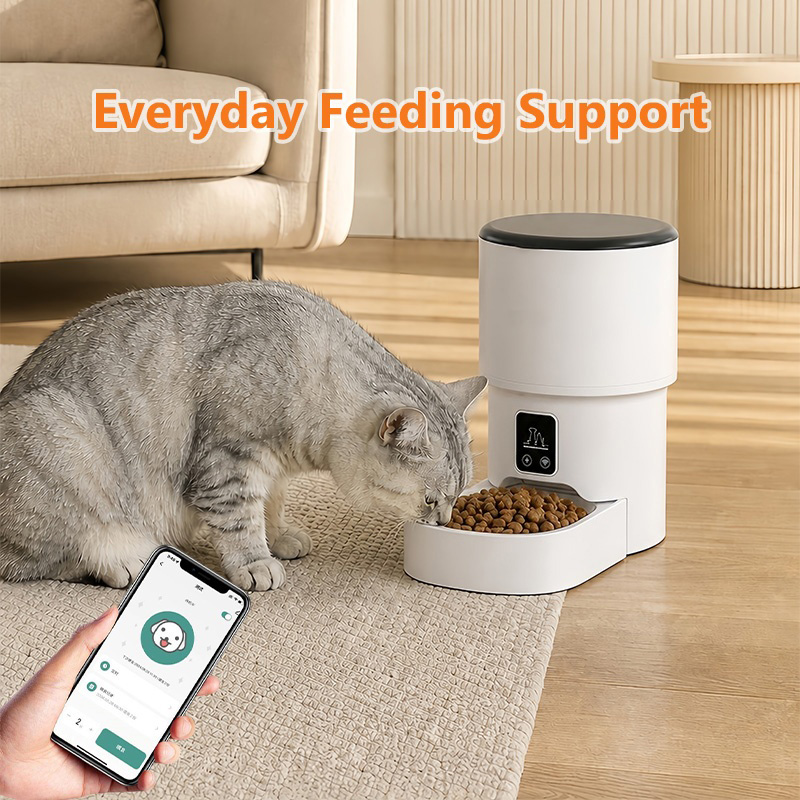 Smart Pet Feeder 4L WiFi Autom - огляд і ціна Pet Feeder App Control Portion