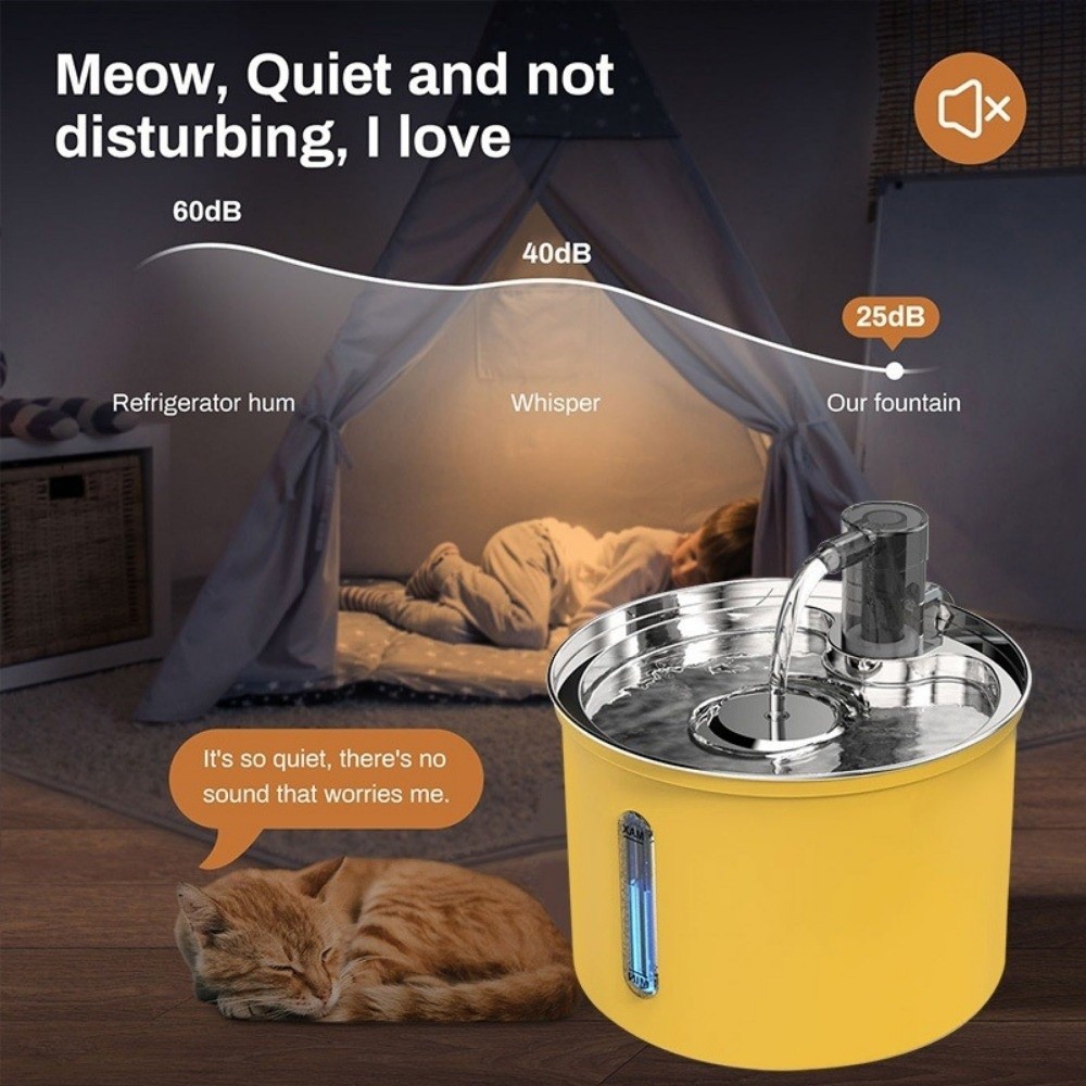 New 3L Pet Water Fountain Larg - огляд і ціна Automatic Cat Water Dispenser 3L