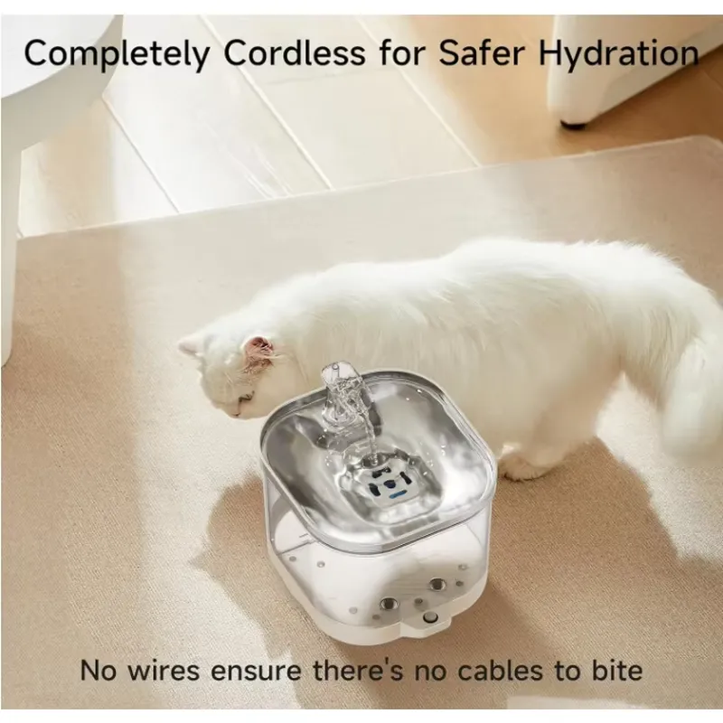 2025 New Wireless Pet Accessor - огляд і ціна Wireless Pet Water Fountain Battery
