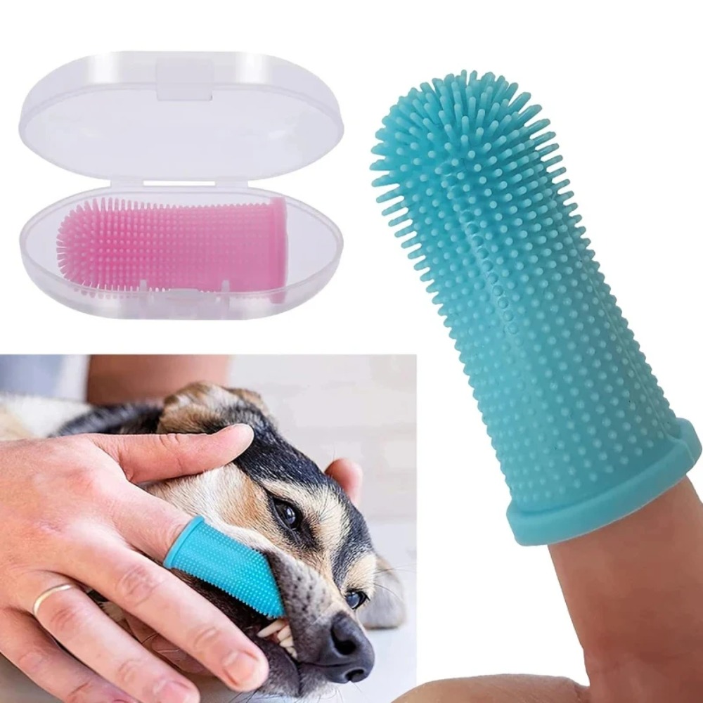 Pet Finger Toothbrush, Silicon - огляд і ціна Pet Fountain Cleaning Kit