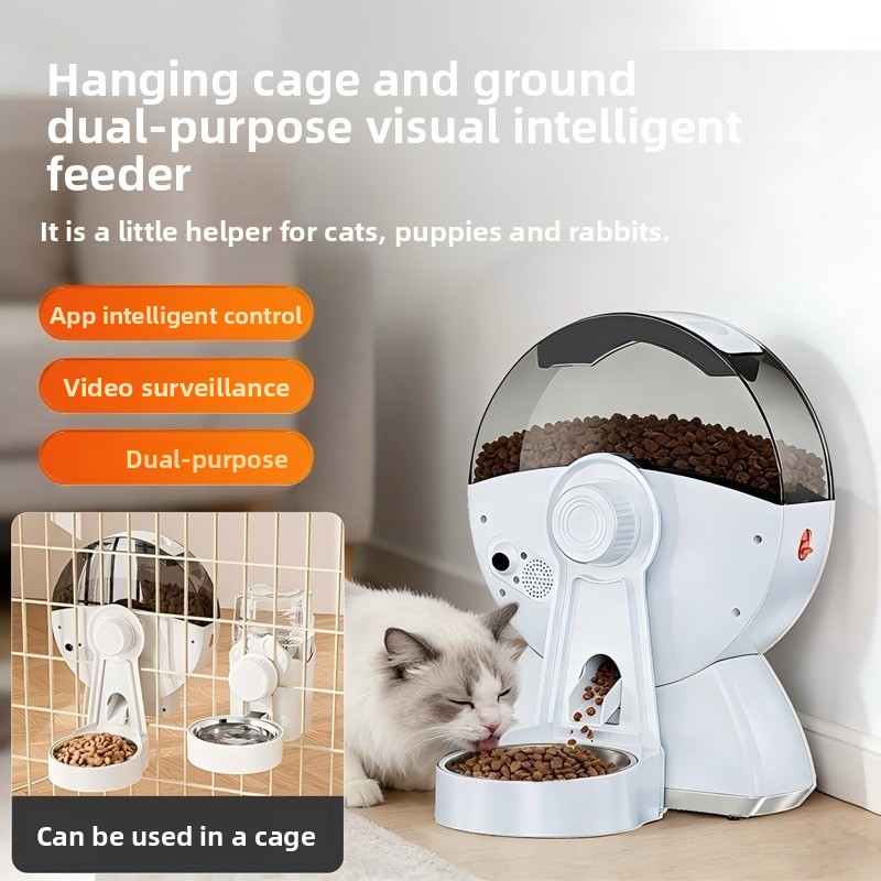 WiFi Pet Smart Feeder with HD  - огляд і ціна Smart Pet Feeder Camera Wifi