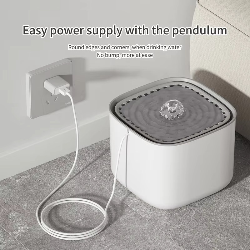 101oz/3L Pet Water Fountain Au - огляд і ціна Automatic Cat Water Dispenser 3L