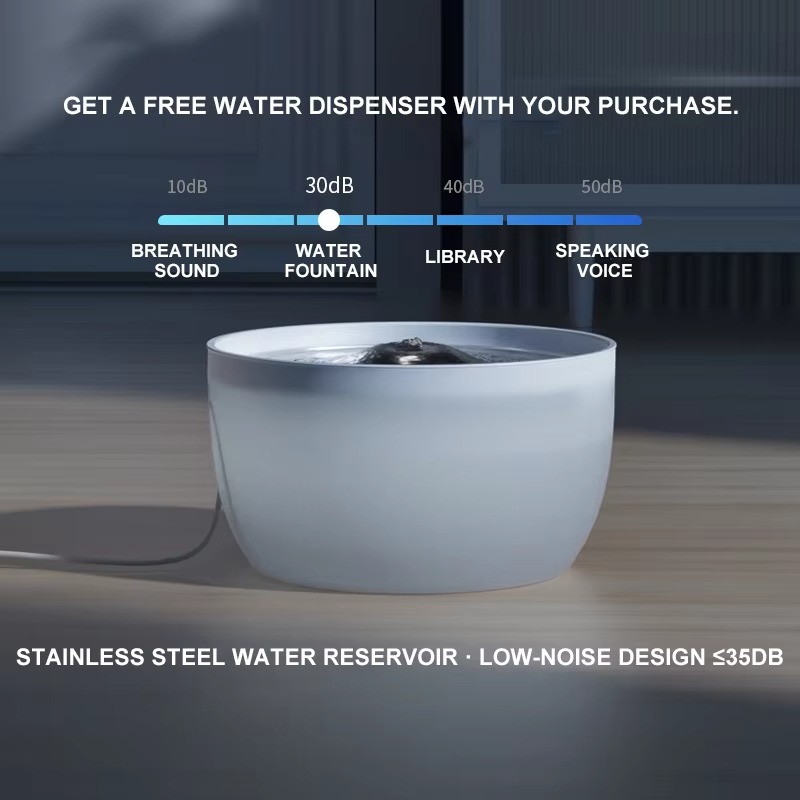 FurStarAutomatic Pet Feeder 4L - огляд і ціна Smart Pet Water Fountain Wifi