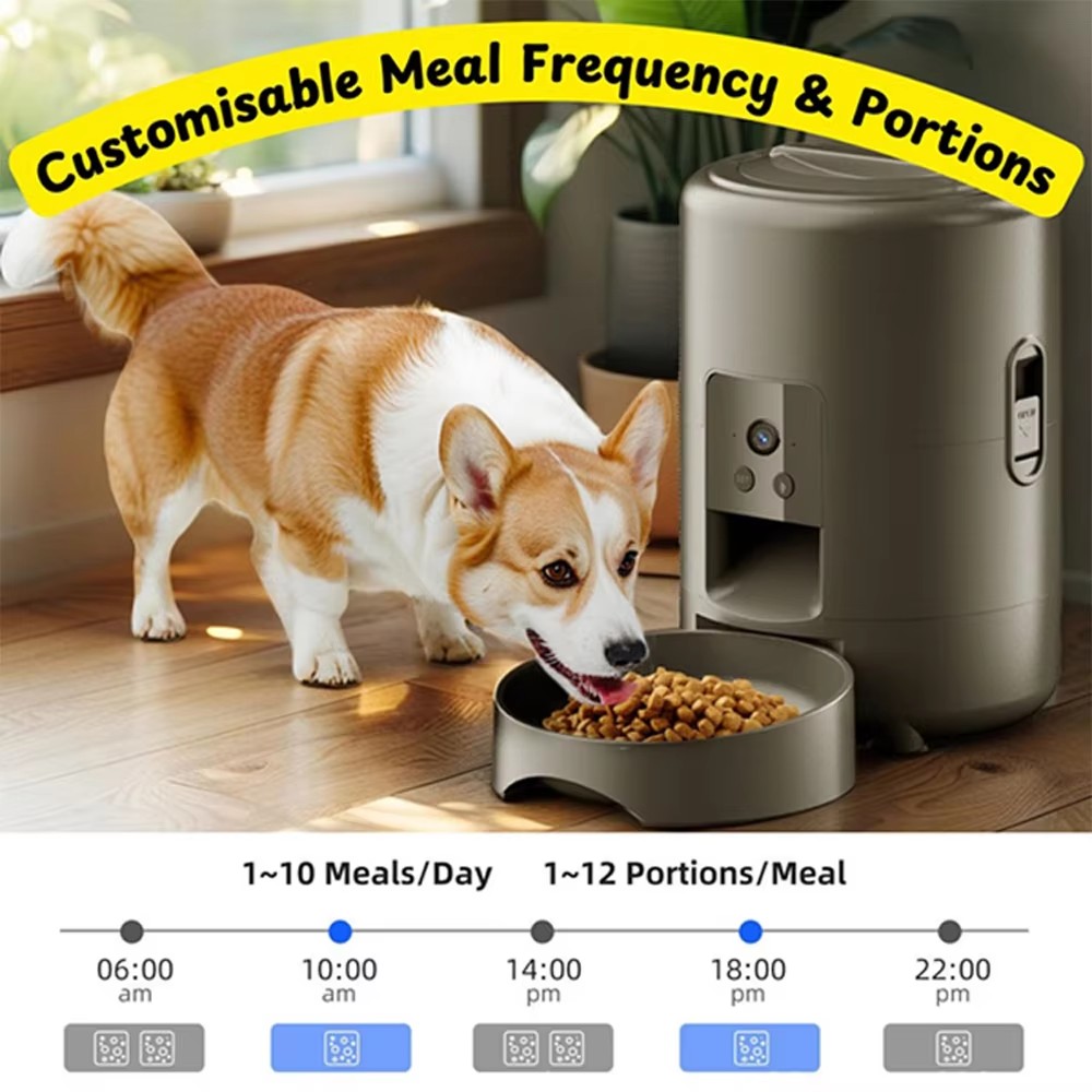Wi-Fi Smart Portable Battery-P - огляд і ціна Pet Feeder App Control Portion