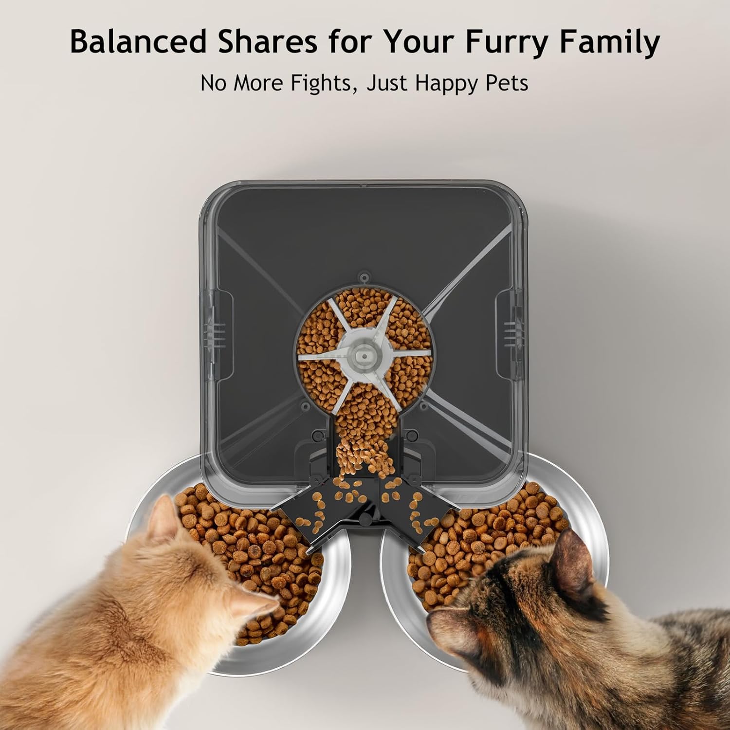 6L Automatic Smart Pet Feeder  - огляд і ціна Automatic Cat Feeder 6L Timed