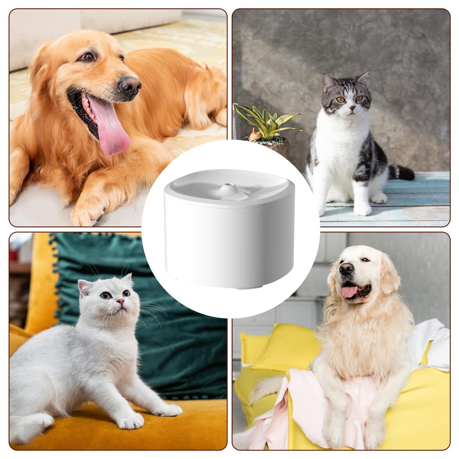 Cat Water Fountain | 3L Quiet  - огляд і ціна Automatic Cat Water Dispenser 3L