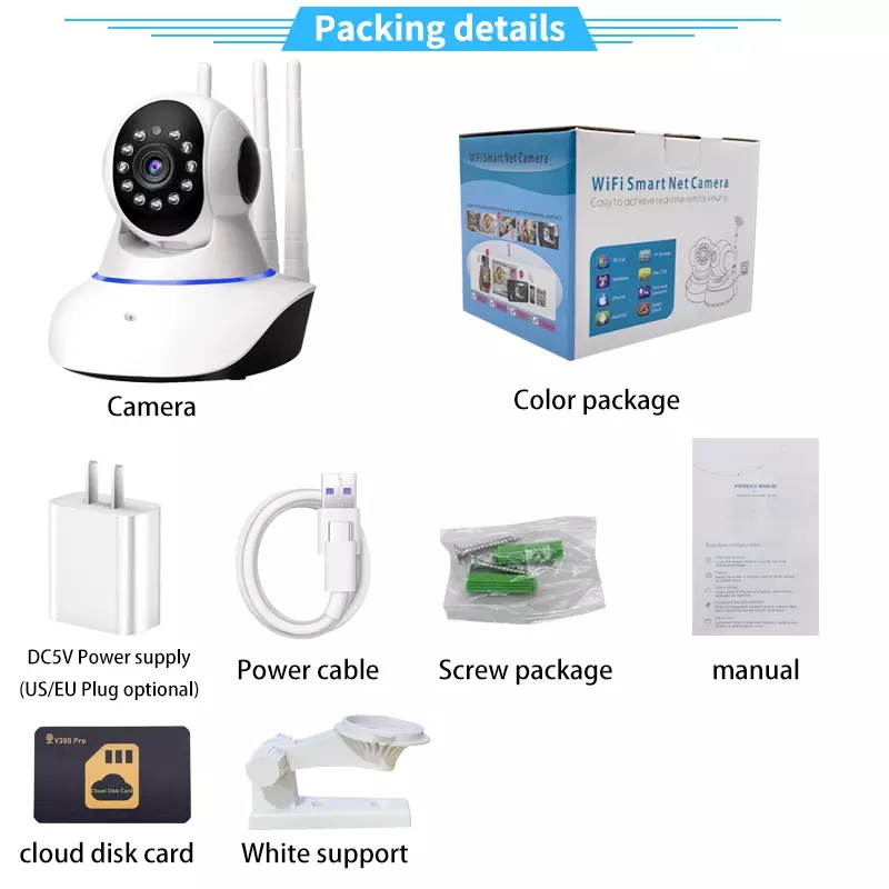 1080P HD Indoor Wireless IP Ca - огляд і ціна Smart Pet Feeder Camera Wifi