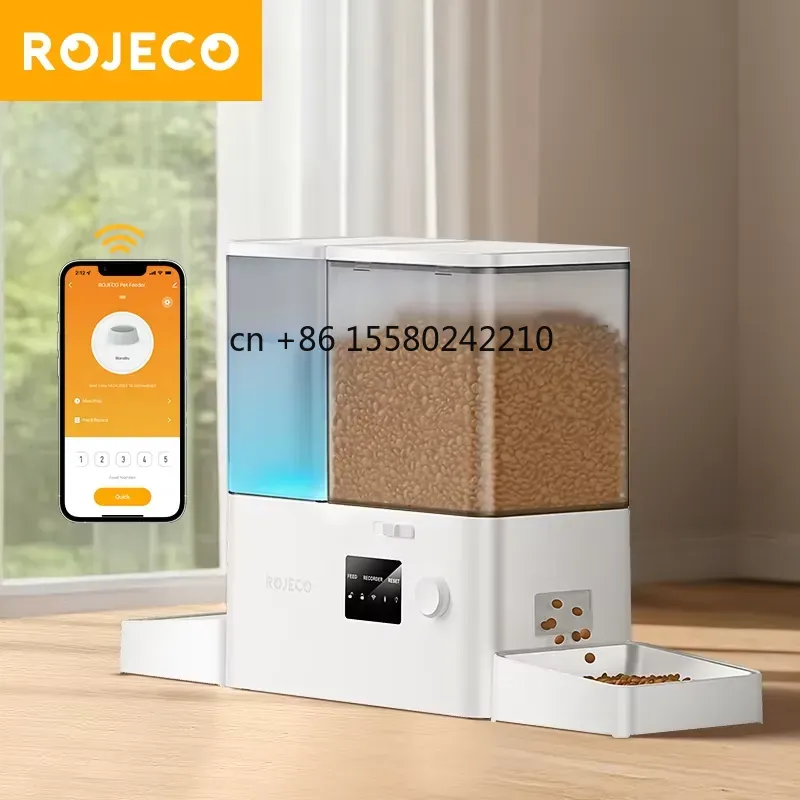 ROJECO 8.5L Automatic Pet Feed - огляд і ціна Smart Pet Water Fountain Wifi