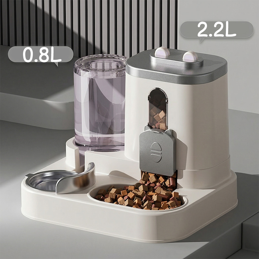 Automatic Feeder Dog Cat Food  - огляд і ціна Dog Water Fountain Large
