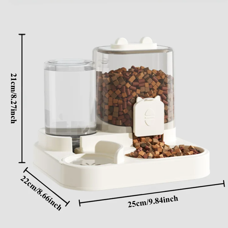 Automatic Feeder Dog Cat Food  - огляд і ціна Dog Water Fountain Large