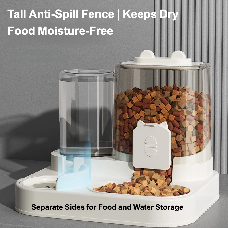 Automatic Feeder Dog Cat Food  - огляд і ціна Dog Water Fountain Large