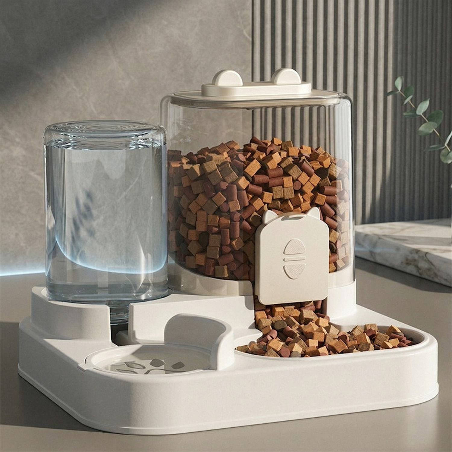 Automatic Feeder Dog Cat Food  - огляд і ціна Dog Water Fountain Large