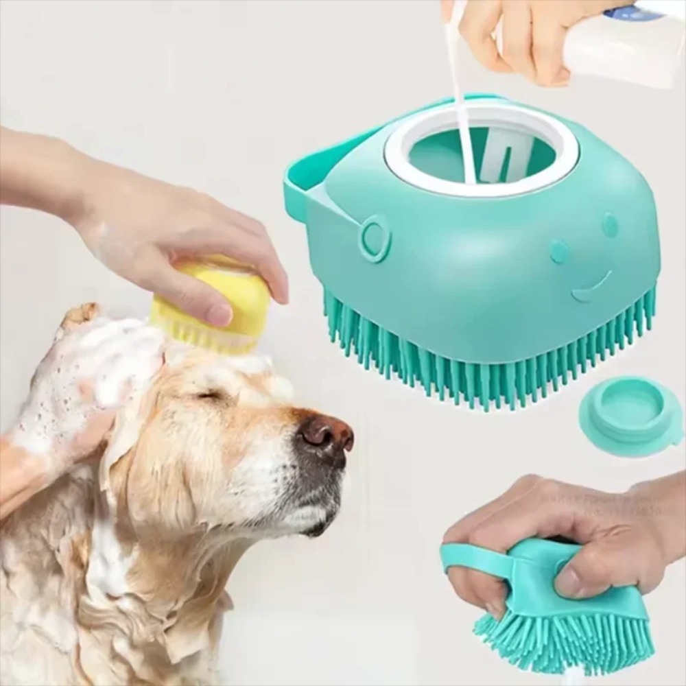 Silicone Bath Massage Brush Mu - огляд і ціна Pet Fountain Cleaning Kit