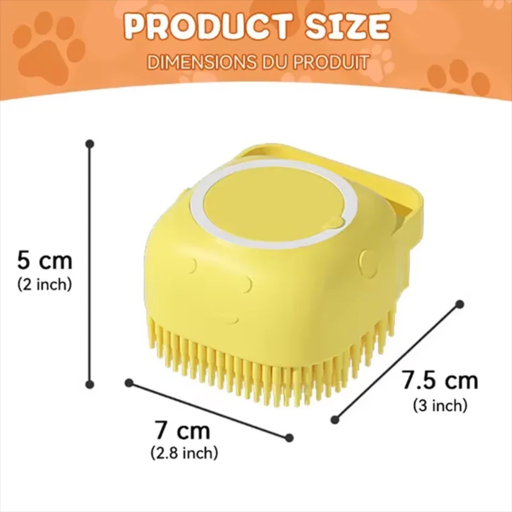 Silicone Bath Massage Brush Mu - огляд і ціна Pet Fountain Cleaning Kit