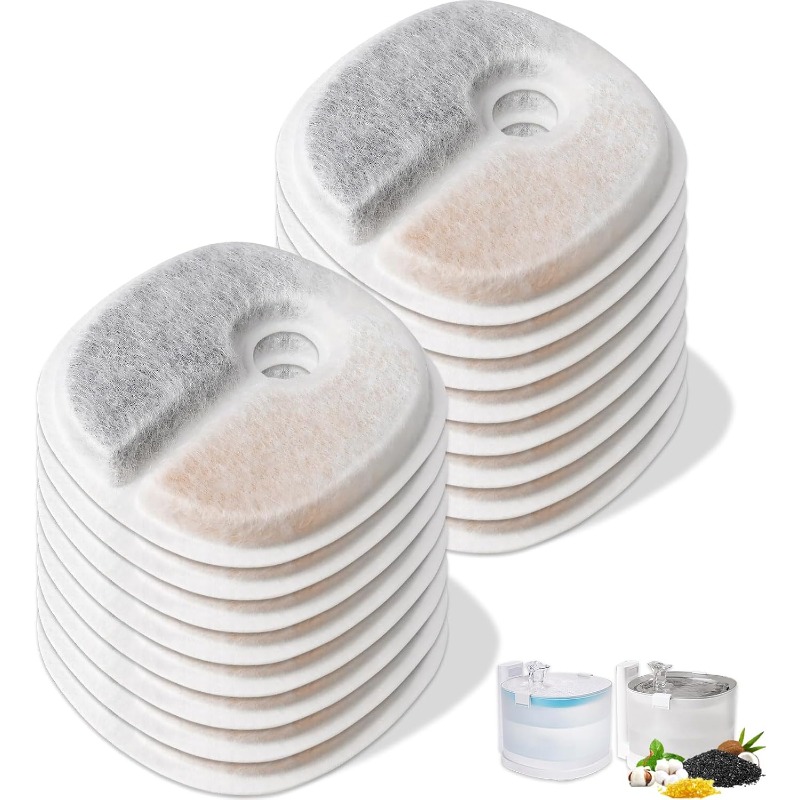 Replacement Refill Filters for - огляд і ціна Pet Fountain Filter Replacement