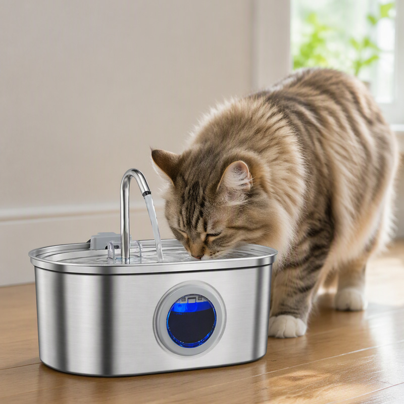 3.2L Pet Water Fountain with F - огляд і ціна Automatic Cat Water Dispenser 3L