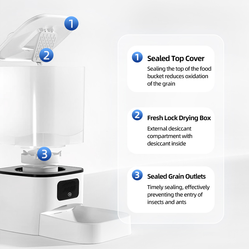 6L Double Bowl Tuya Smart WIFi - огляд і ціна Automatic Cat Feeder 6L Timed