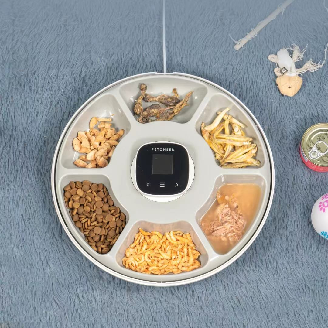 Petoneer NutriSpin 6 Meal Pet  - огляд і ціна Pet Feeder App Control Portion