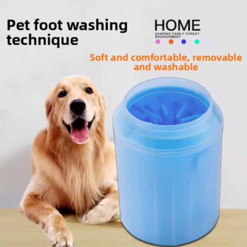 Dog Paw Cleaner Cup Soft Silic - огляд і ціна Pet Fountain Cleaning Kit