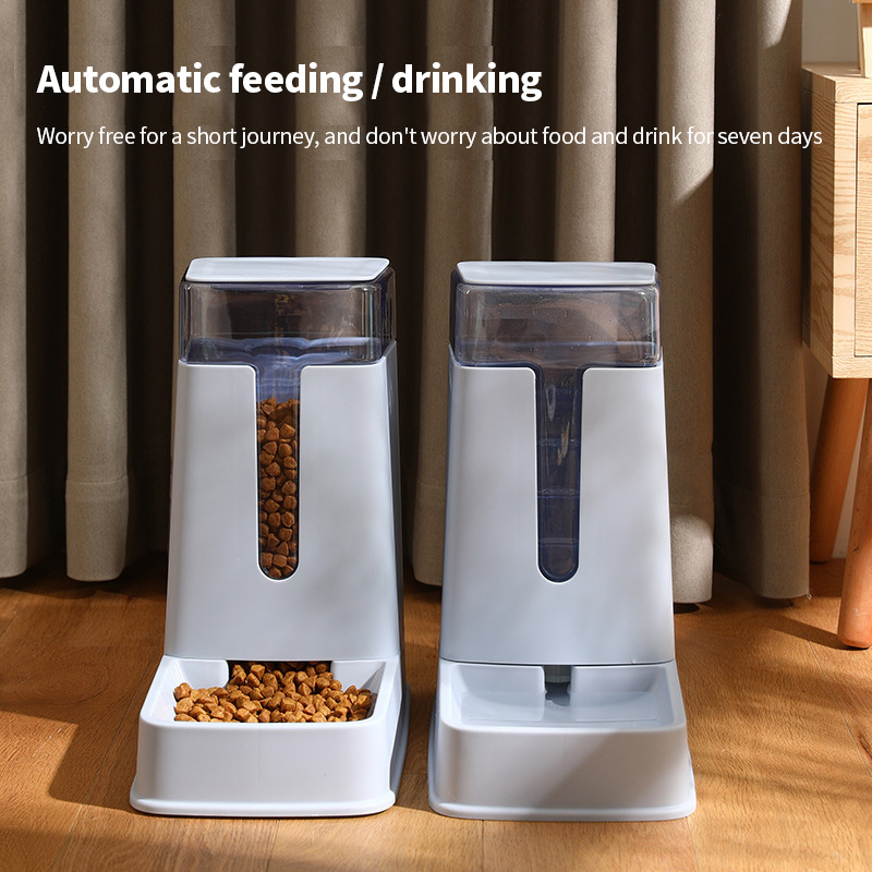 3.5L Auto Food Feeder Dispense - огляд і ціна Dog Water Fountain Large