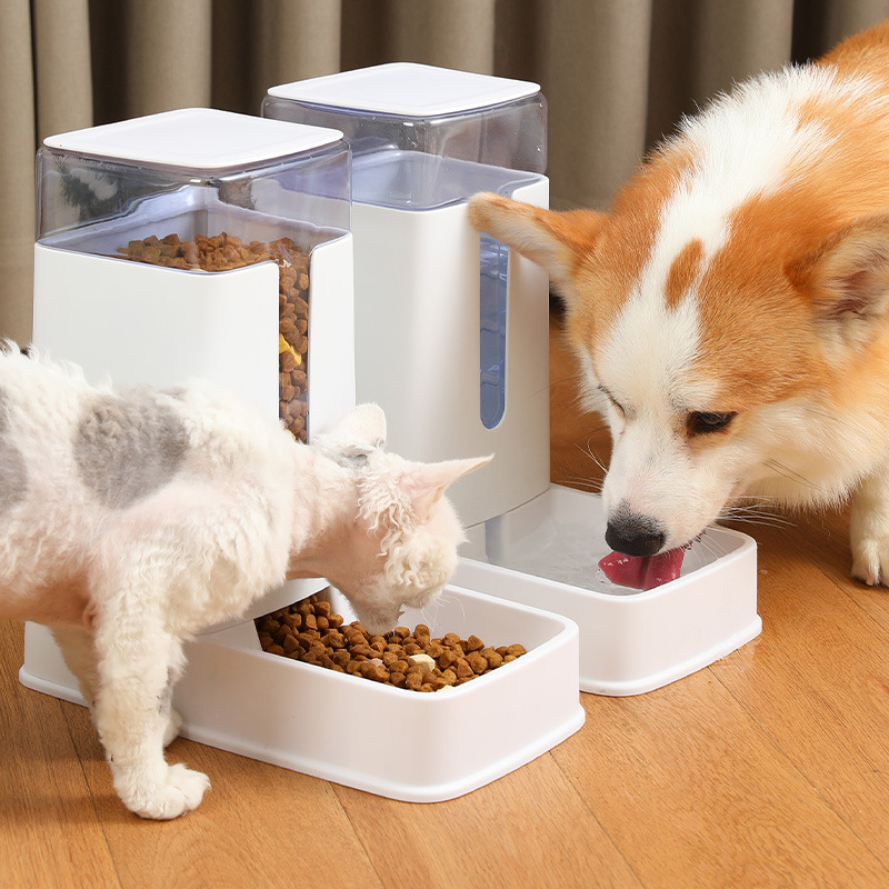 3.5L Auto Food Feeder Dispense - огляд і ціна Dog Water Fountain Large