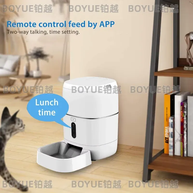 for RSH 1080P Camera Tuya Smar - огляд і ціна Automatic Cat Feeder 6L Timed