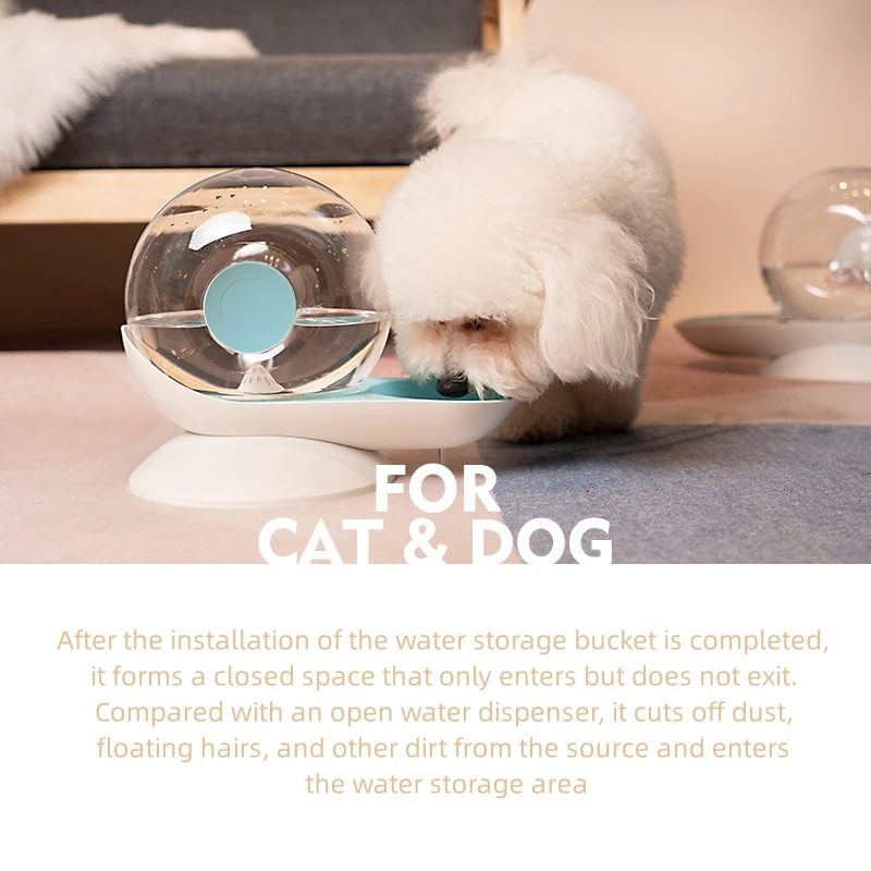 Large Capacity Pet Water Dispe - огляд і ціна Dog Water Fountain Large