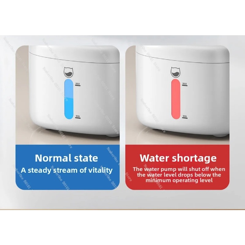 Smart Pet Water Fountain Autom - огляд і ціна Wireless Pet Water Fountain Battery