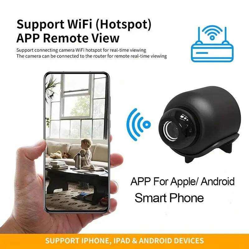 1080P HD Mini WiFi Camera, Wir - огляд і ціна Smart Pet Feeder Camera Wifi