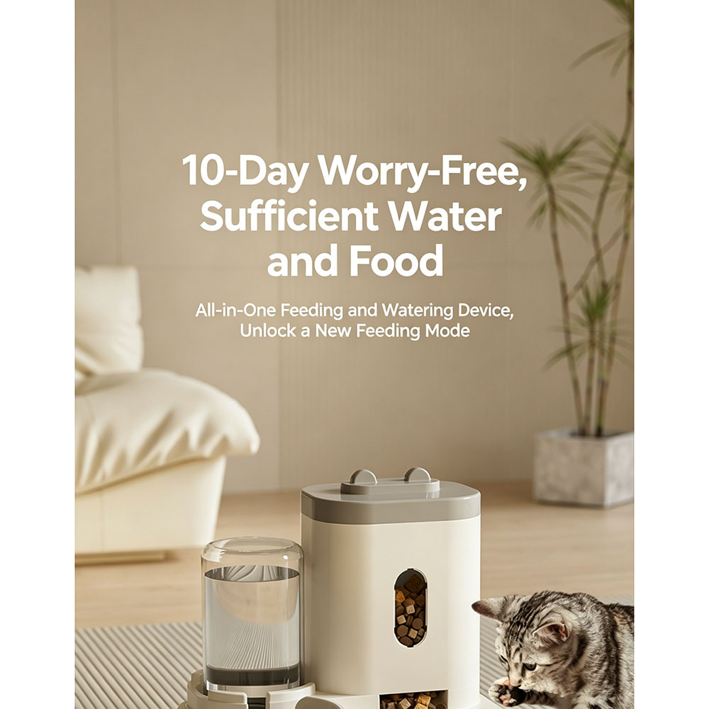 Automatic Feeder Dog Cat Food  - огляд і ціна Dog Water Fountain Large