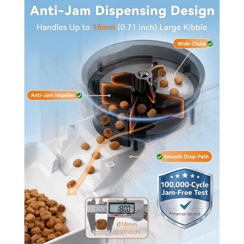 12L Automatic Wifi Pet Food Di - огляд і ціна Pet Feeder App Control Portion