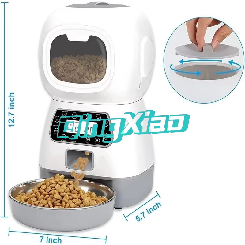 3.5L Smart Pet Feeder With WiF - огляд і ціна Pet Feeder App Control Portion