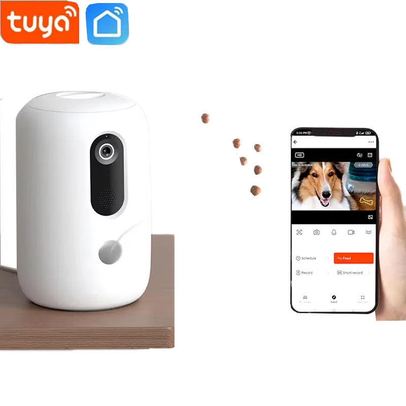 2026 Custom Logo Hd Camera Aut - огляд і ціна Smart Pet Feeder Camera Wifi