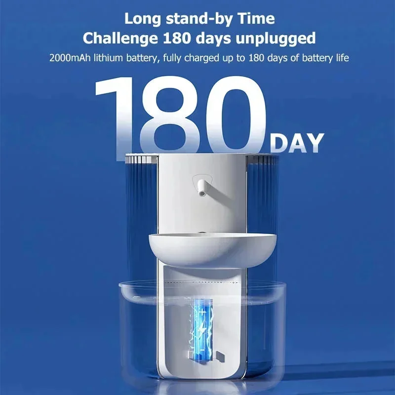 3L Large Capacity Pet Smart Wa - огляд і ціна Automatic Cat Water Dispenser 3L