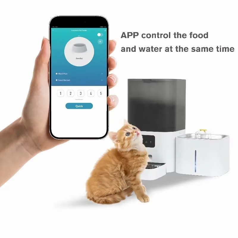 FurStarWiFi APP Controlled Sma - огляд і ціна Automatic Cat Feeder 6L Timed