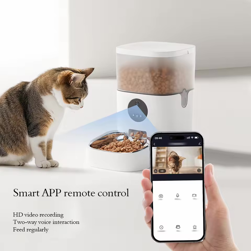 Automatic Smart Modern Pet Fee - огляд і ціна Pet Feeder App Control Portion