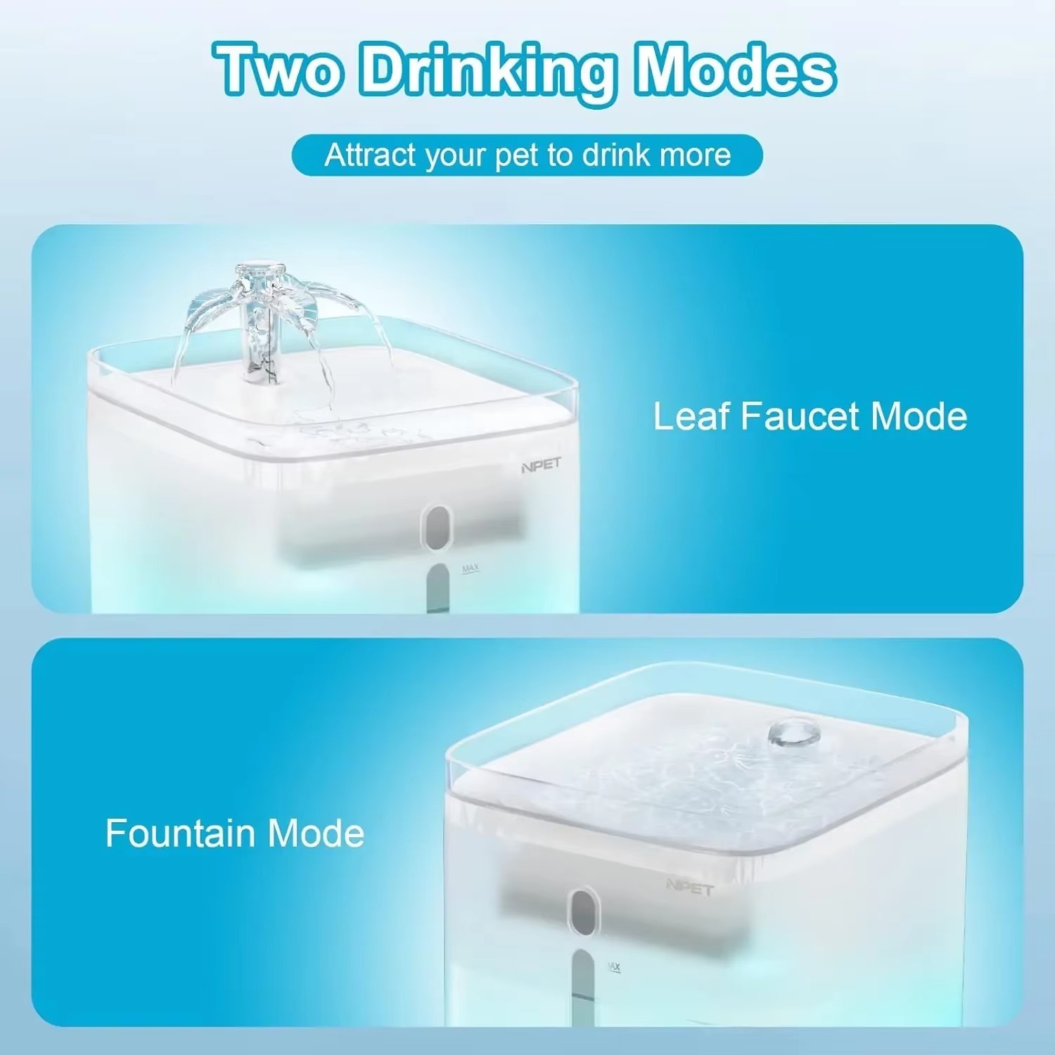 FurStarNPET Cat Water Fountain - огляд і ціна Automatic Cat Water Dispenser 3L