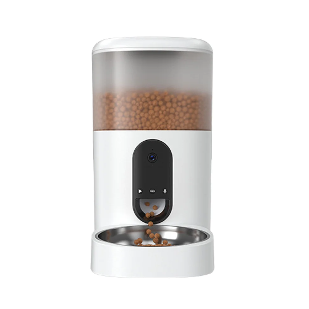 6L 1080P Video  Remote Control - огляд і ціна Automatic Cat Feeder 6L Timed