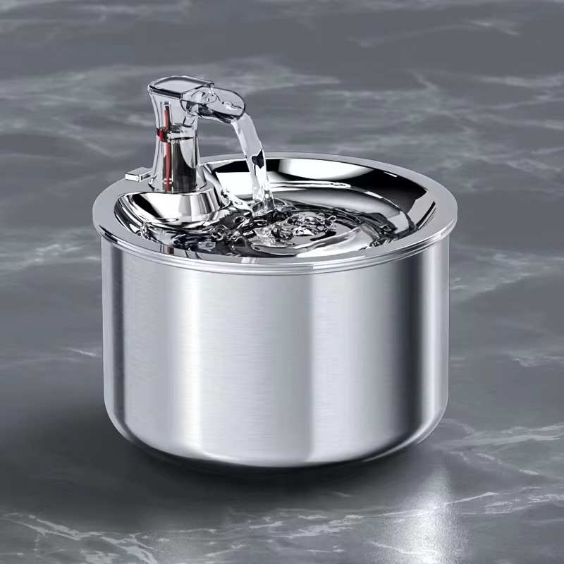 Design Stainless Steel Pet Wat - огляд і ціна Pet Water Fountain Stainless Steel