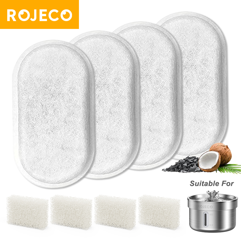 ROJECO Replaceable Water Fount - огляд і ціна Pet Fountain Filter Replacement